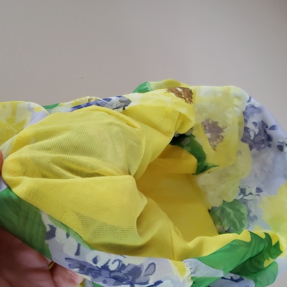 ZARA Tulle floral mini dress - Picture 6 of 9